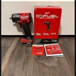 Milwaukee M18 FUEL GEN-2 18V Lithium-Ion Mid Torque Brushless Cordless 3/8 in. Impact Wrench with Friction Ring (Tool-Only)
