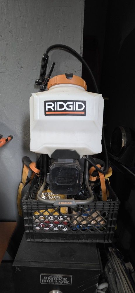 Ridgid Backpack Sprayer w/ Battery