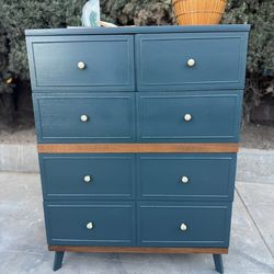 Mcm Highboy Dresser-6 Drawers