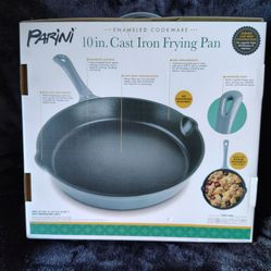 Brand new 10 inch cast iron frying pan