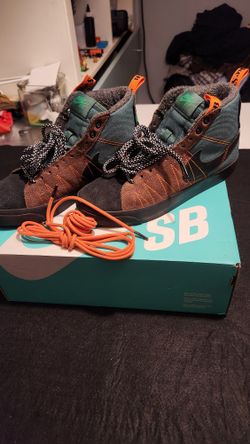 Nike SB Zoom Blazer Mid Premium Acclimate Pack - Noble Green Mens 7