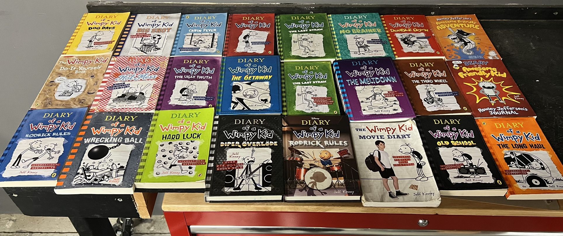 Diary of a Wimpy Kid Book Lot