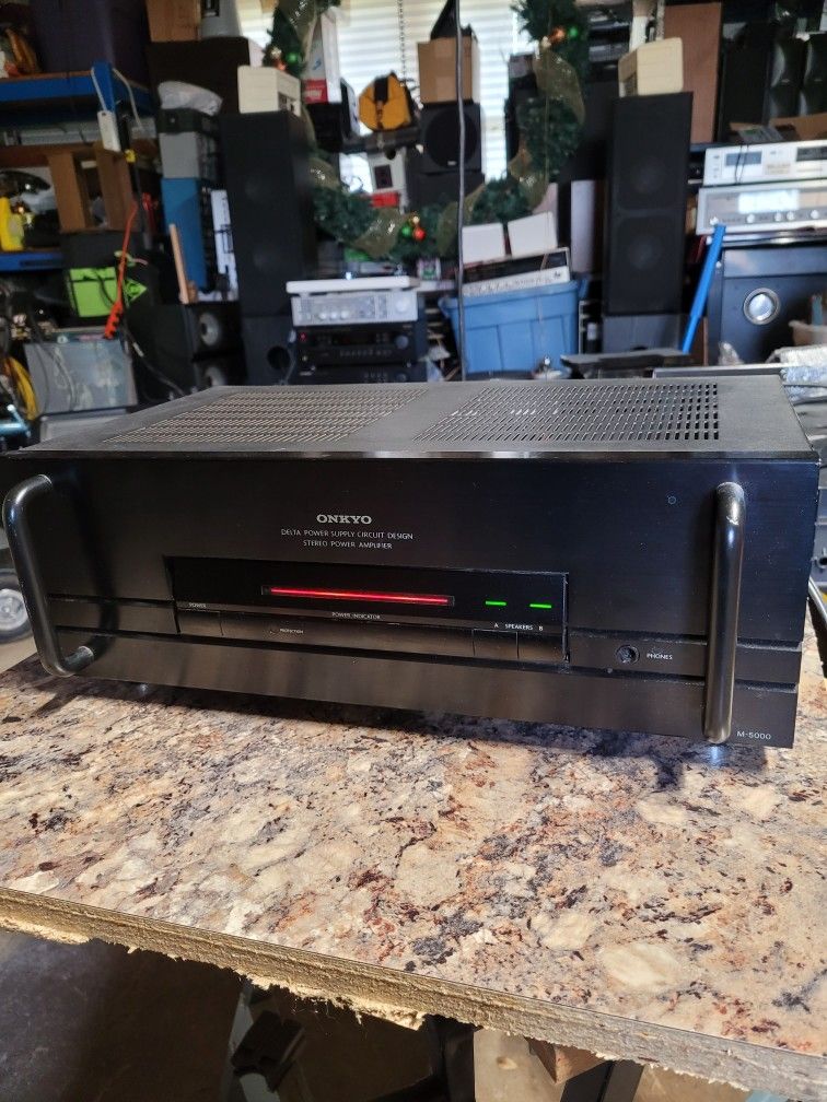 Make An Offer On This ONKYO M-5000 Stereo Power Amp