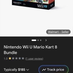Wii U w/ Mario Kart 8 included