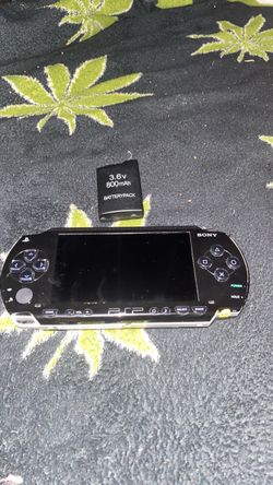 Sony PSP Handheld Console with Battery Pack No Charger
