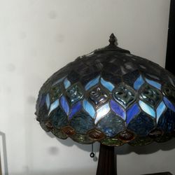 Blue Tiffany Lamp