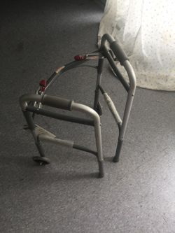 Brand-new walker with tags