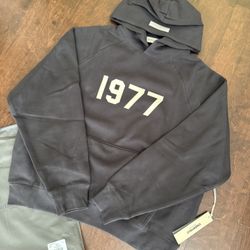 100% Authentic ✅ Fear of God Essentials Iron Hoodie 