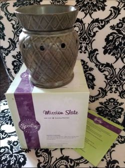 New Never Used! Scentsy Mission Slate Warmer
