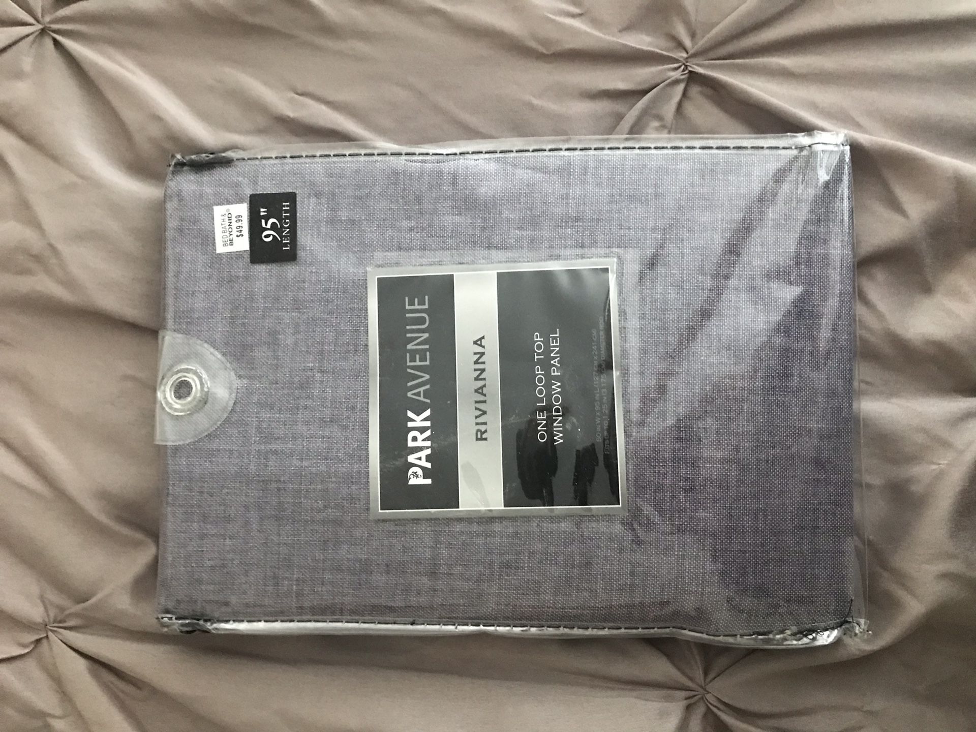 2 (Two) Packs of Park Avenue Rivianna Curtain Panels