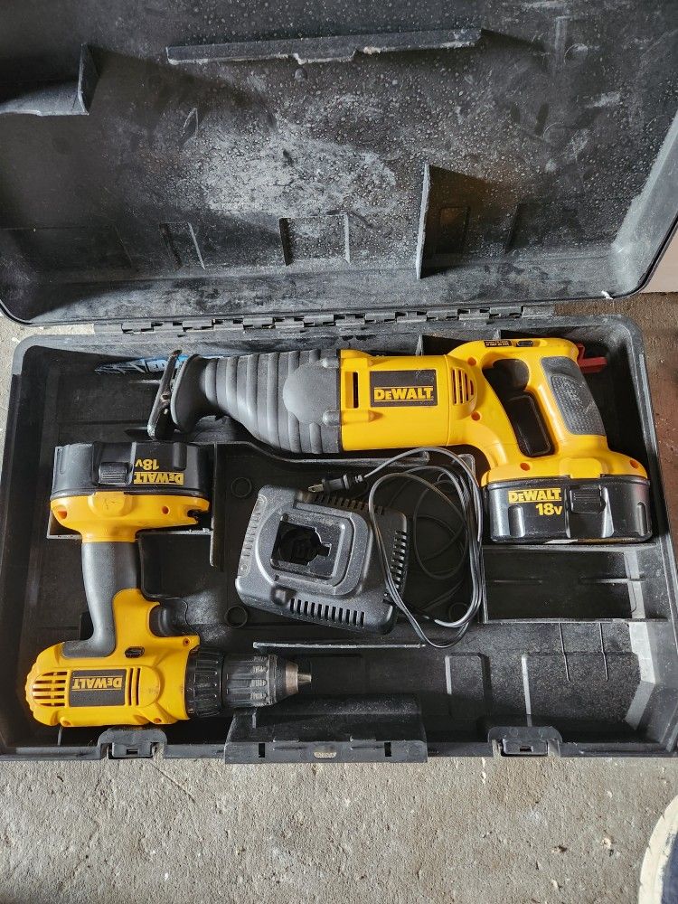 DeWalt Drill And Saw