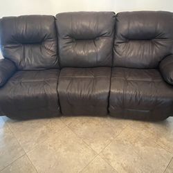 Leather Couch And Loveseat