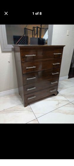 Brown dresser