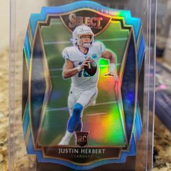 Justin Herbert Select 2020 Die Cut