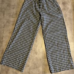 beverly and beck flannel boxer pants - pacsun
