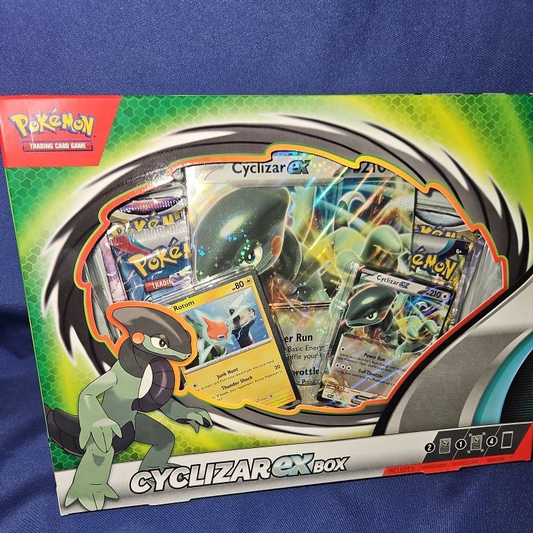 cyclizar ex pokemon card value Surging Sparks lot of 2 you will receive a card in the same listed condition. Pokmon TCG CYCLIZAR ex Box