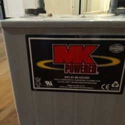 2 MK POWERED GEL 12V BATTERIES