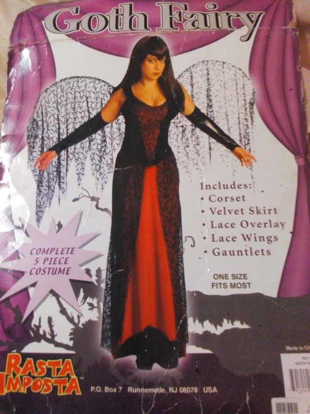 Goth Fairy Halloween Costume