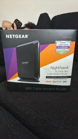 Netgear Nighthawk AC1900 WiFi Cable Modem Router