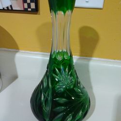 Rare Piece Traube by Nachmann Diamond Cut Lead Crystal Decanter