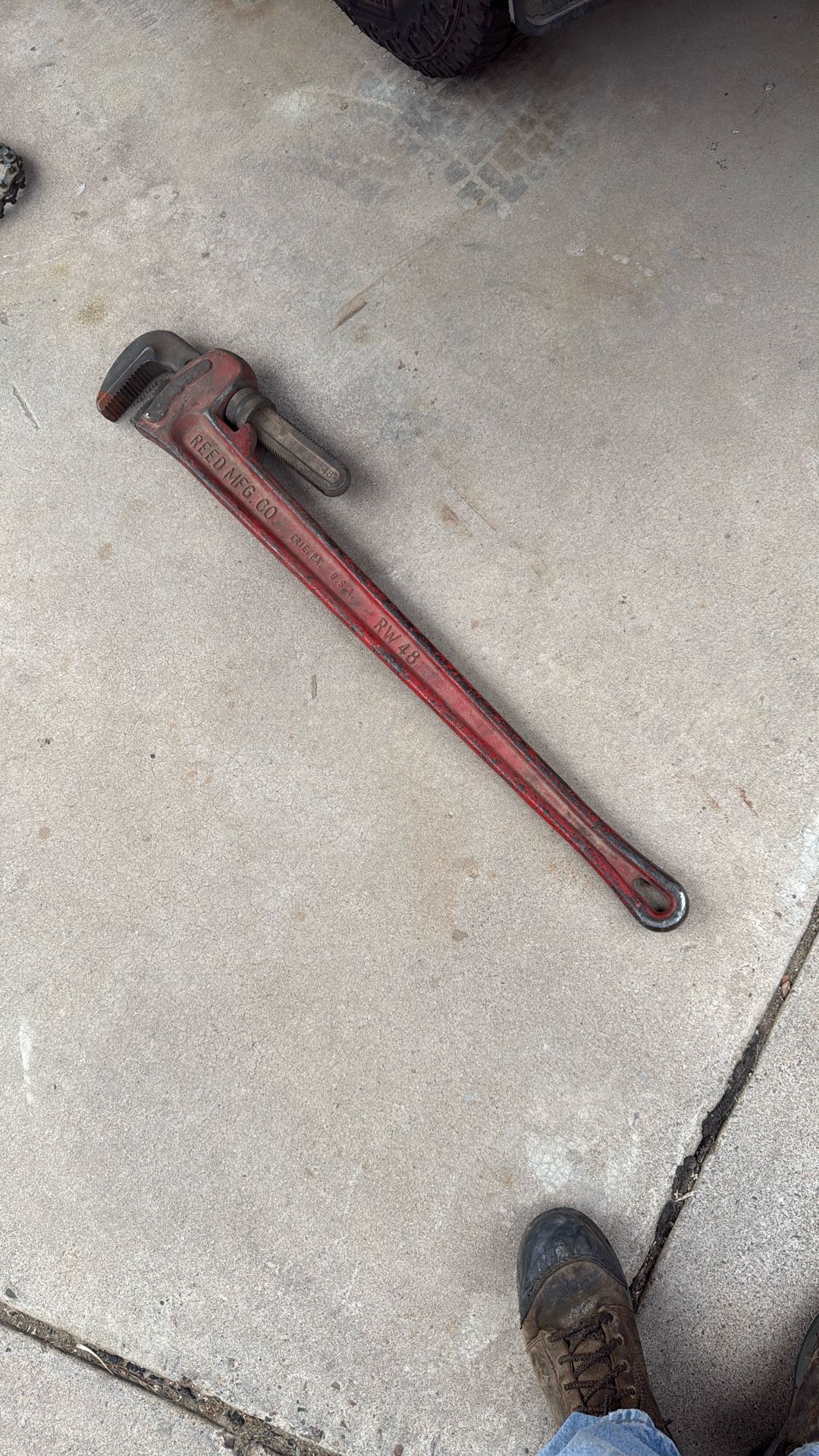 Reed 48” Pipe Wrench
