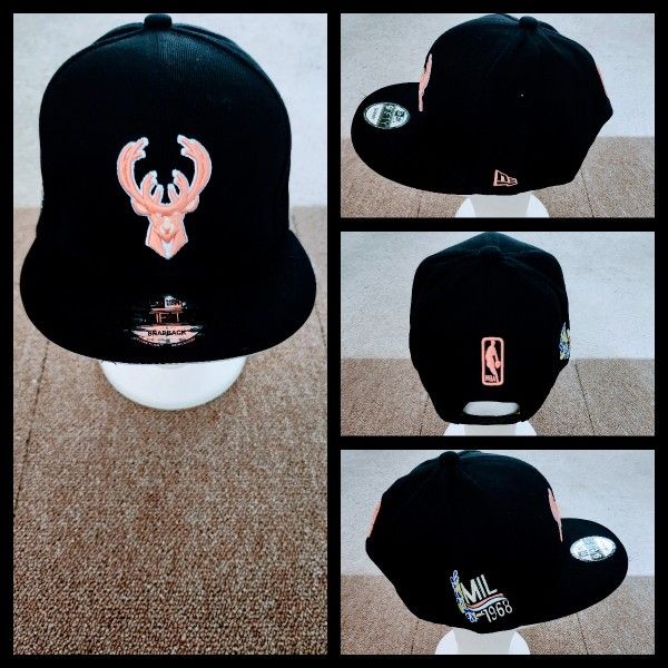 MILWAUKEE BUCKS NBA BASKETBALL 🏀 SNAPBACK HAT. 