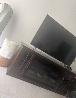 75 inch Fireplace TV stand