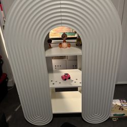 White Modern Bookcase 