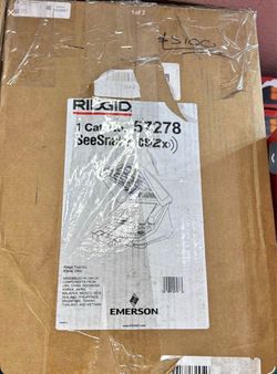 RIDGID SeeSnake CS12x Digital Recording Reporting 12 in. Monitor for Sewer/Drain/Pipe Inspection Cam