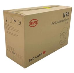 BYD CARE❤️ N95 📦 CASE of 960PCS📦 Foldable Respirator Masks Individually Sealed