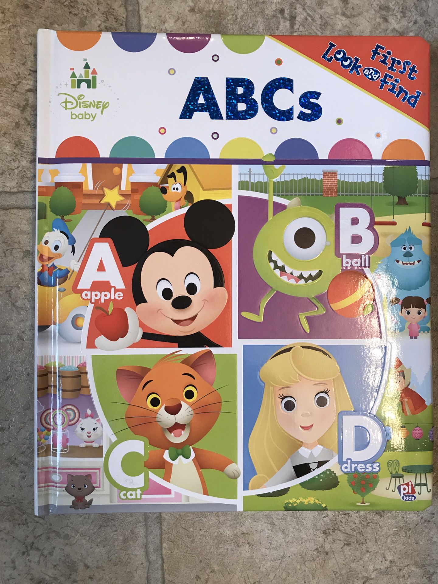 Disney ABC Toddler Learning Book
