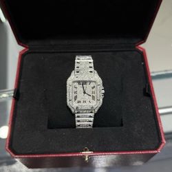Woman’s Cartier Watch Natural Diamonds 