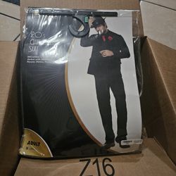 Costume gangster Adult Large
