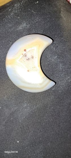 Druzy Agate Moon