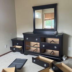 $100 DRESSER + SIDE DRESSER