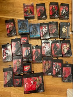 Star Wars the Black Series Collection Of 23 Figures in Original Boxes