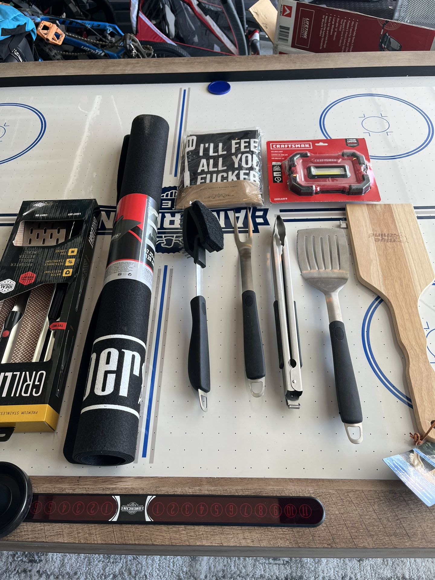 Bbq Accessories And Craftsman Area Light