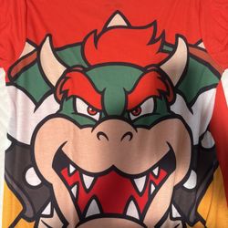 Bowser Shirt Mario World 
