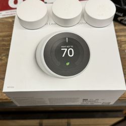 Nest Thermostat Gen 3 With Sensors