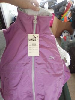 Girls Puma Sweater Zip Up