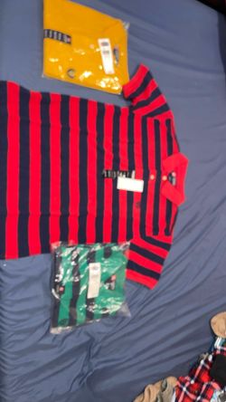 Chaps Boys Polo Shirts – Size 12–14 (3 Pack, New)