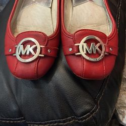 Michael Kors Fulton Flats, Red Size 8