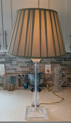 This vintage lamp in the style of Charles Hollis Jones.
