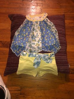 Cute short set 12 month