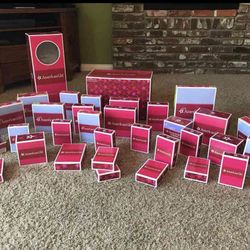 35 Empty American Girl Boxes