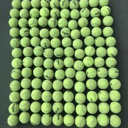 100 used tennis balls in good condition