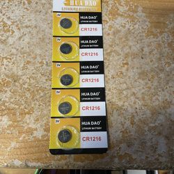 CR1216 5 PACK