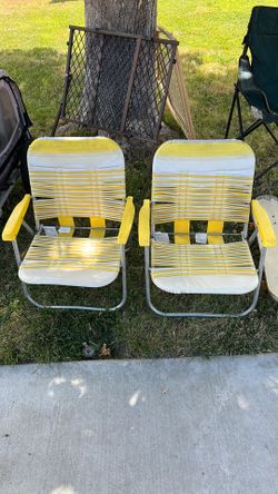 Folding chairs