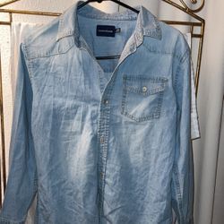 Denim Button Up
