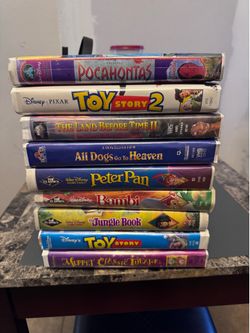 VHS Tapes Toy Story